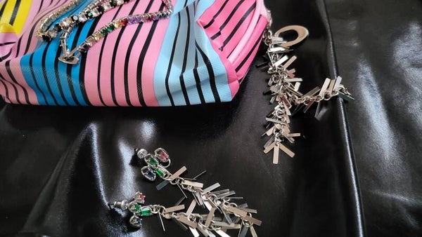 POCHETTE e ORECCHINI