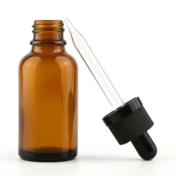 30 ml Amberkleurige Glazen Pipetflesjes