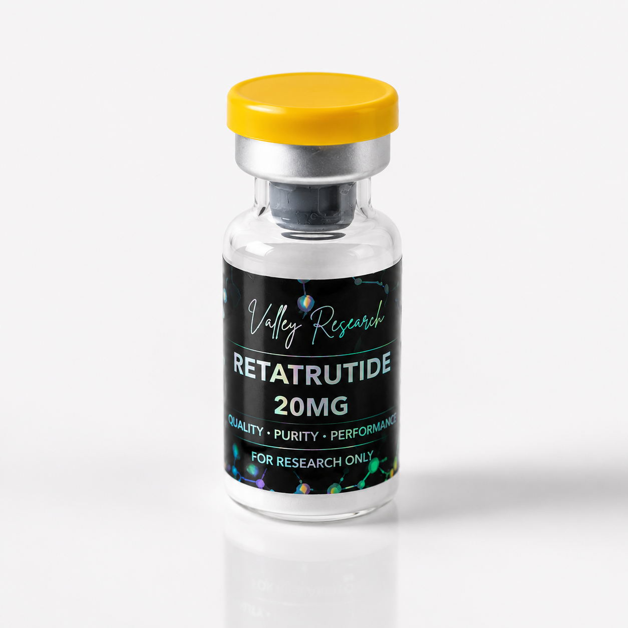 Retatrutide 20 mg research peptide voor laboratoriumonderzoek