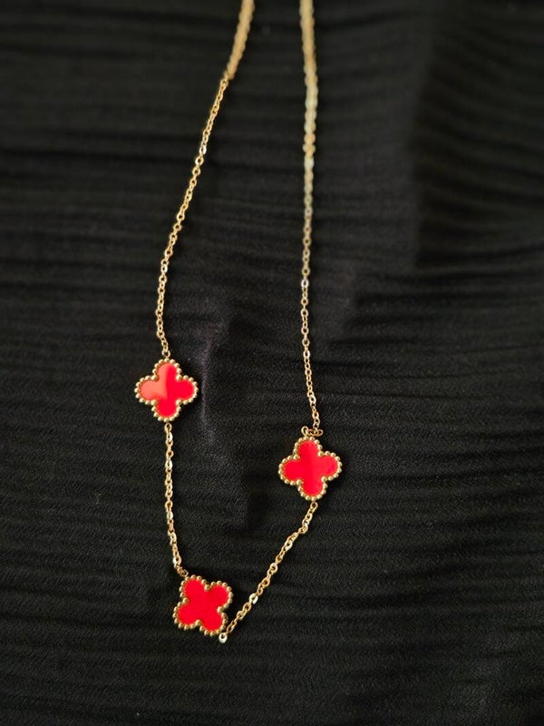 Rode klaver ketting