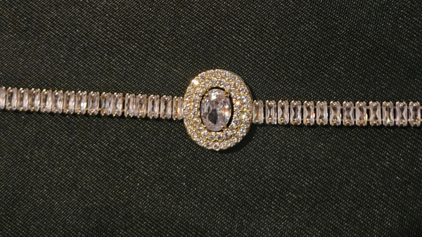 Ronde diamanten armband