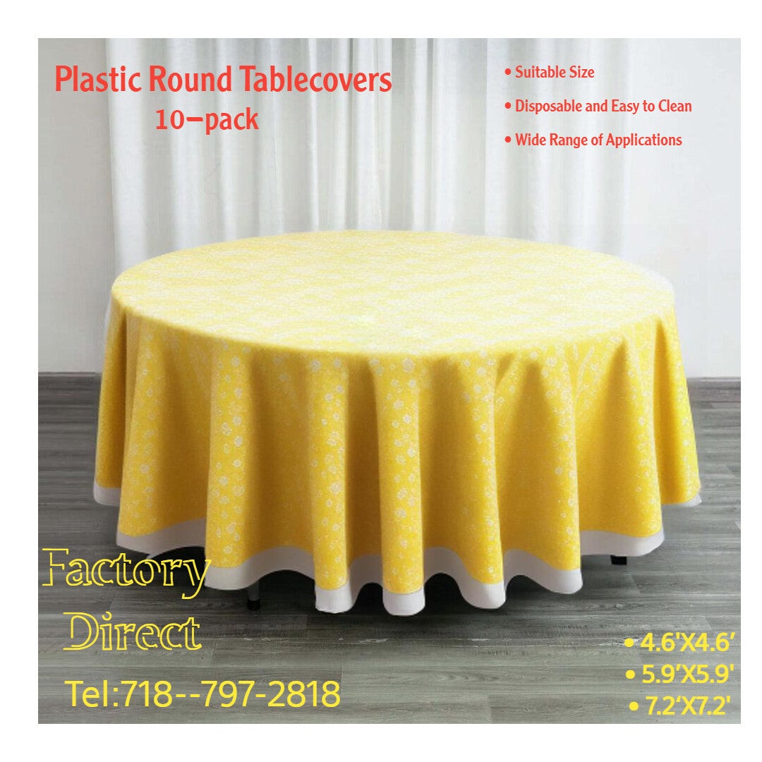 Plastic Table Cover