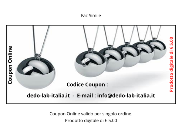@ dedo-lab 1 Coupon digitale 50%