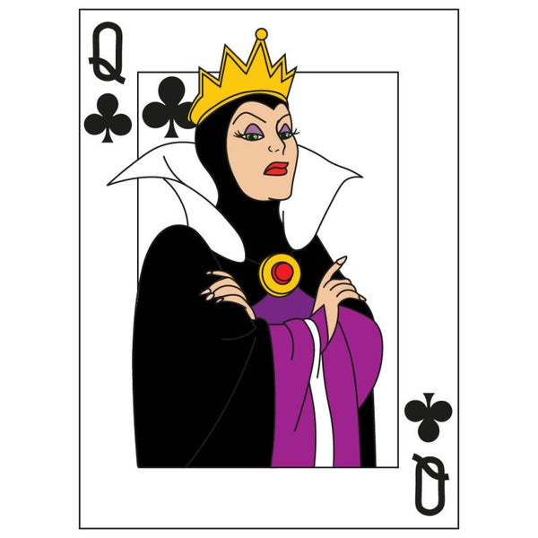 Evil Queen Postcard