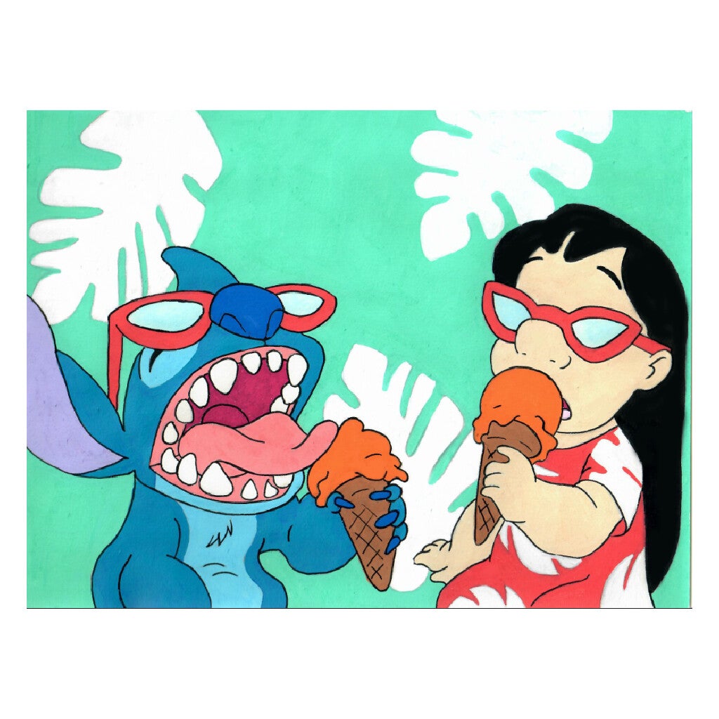 Lilo & Stitch Postcard