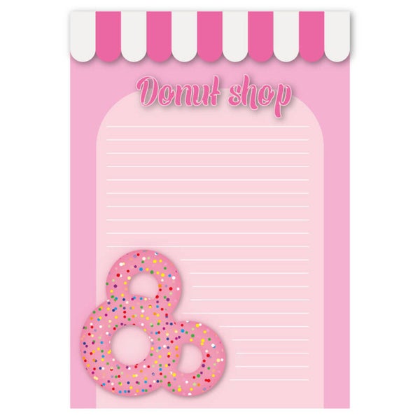 Donut shop Notitieblok