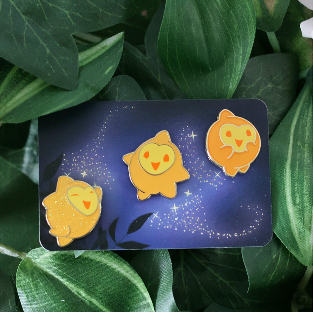 Wish 3 sterren Fantasy Pins