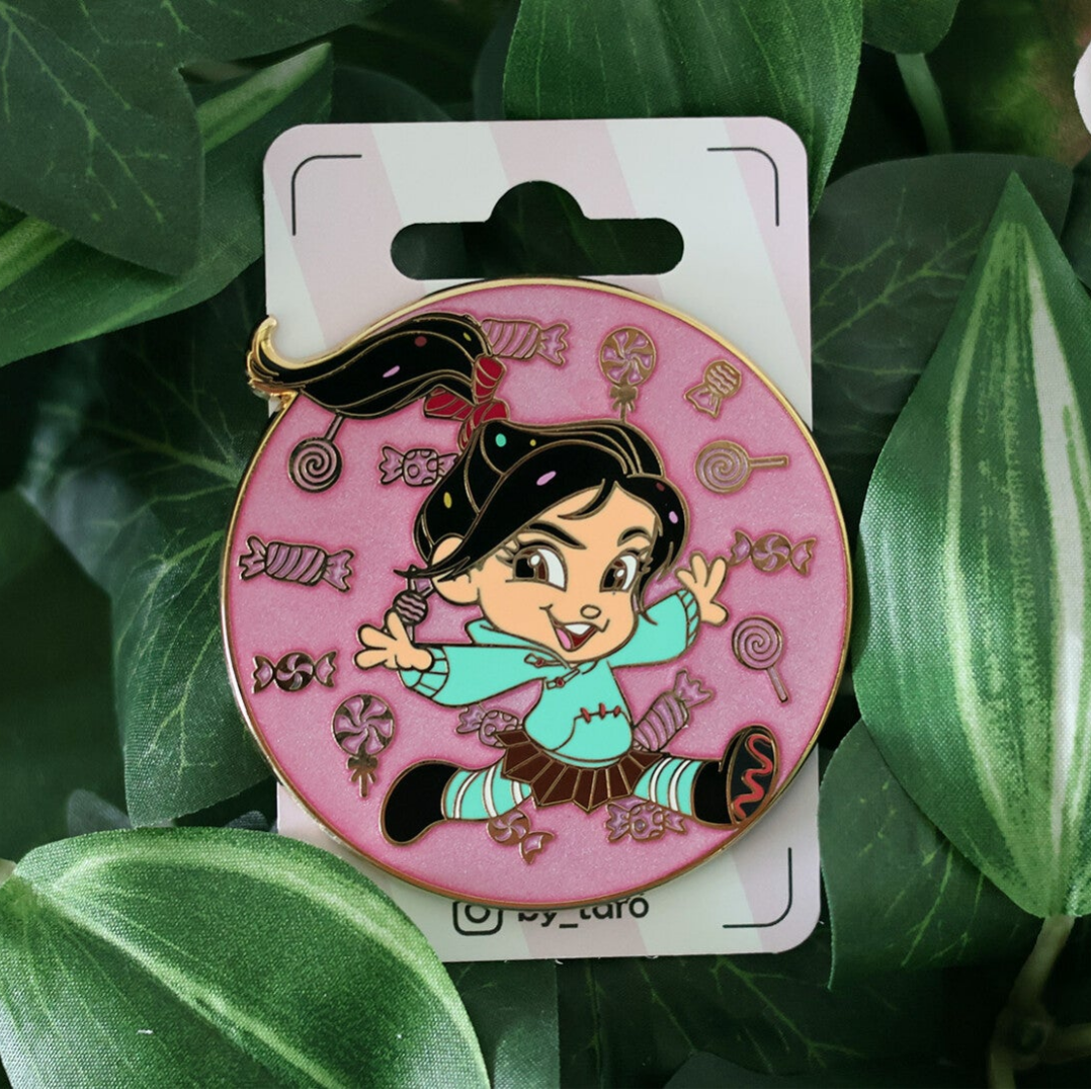 Vanellope met snoepjes Fantasy Pin | Limited Edition