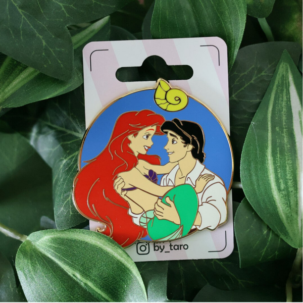 Ariel & Erik Fantasy Pin