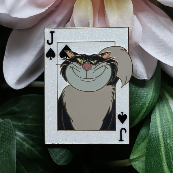Lucifer speelkaart Fantasy Pin