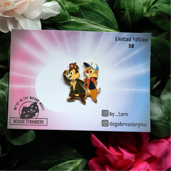 Knabbel & Babbel als Dipper & Grunkle Fantasy pin | Limited Edition