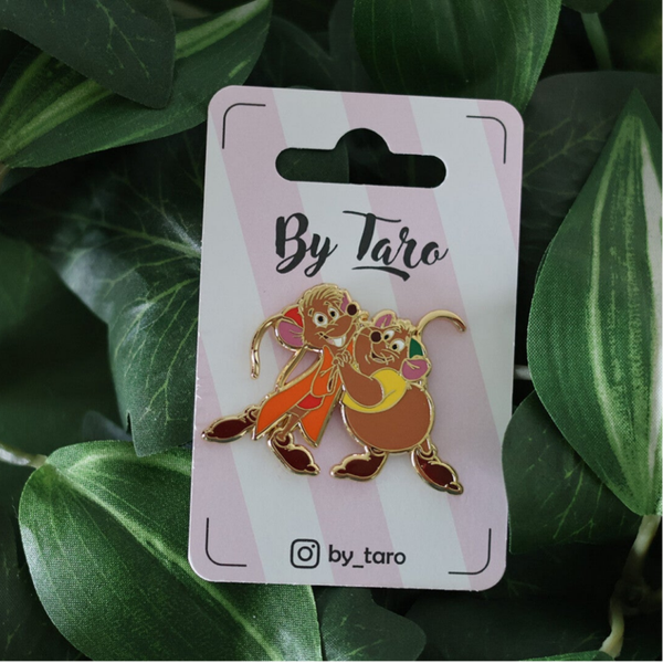 Jaq en Gus Fantasy Pin