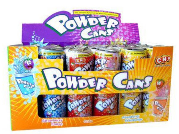 powder cans