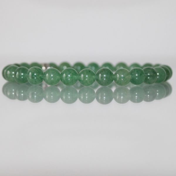 Bracelet en Aventurine verte - Perles de 8mm