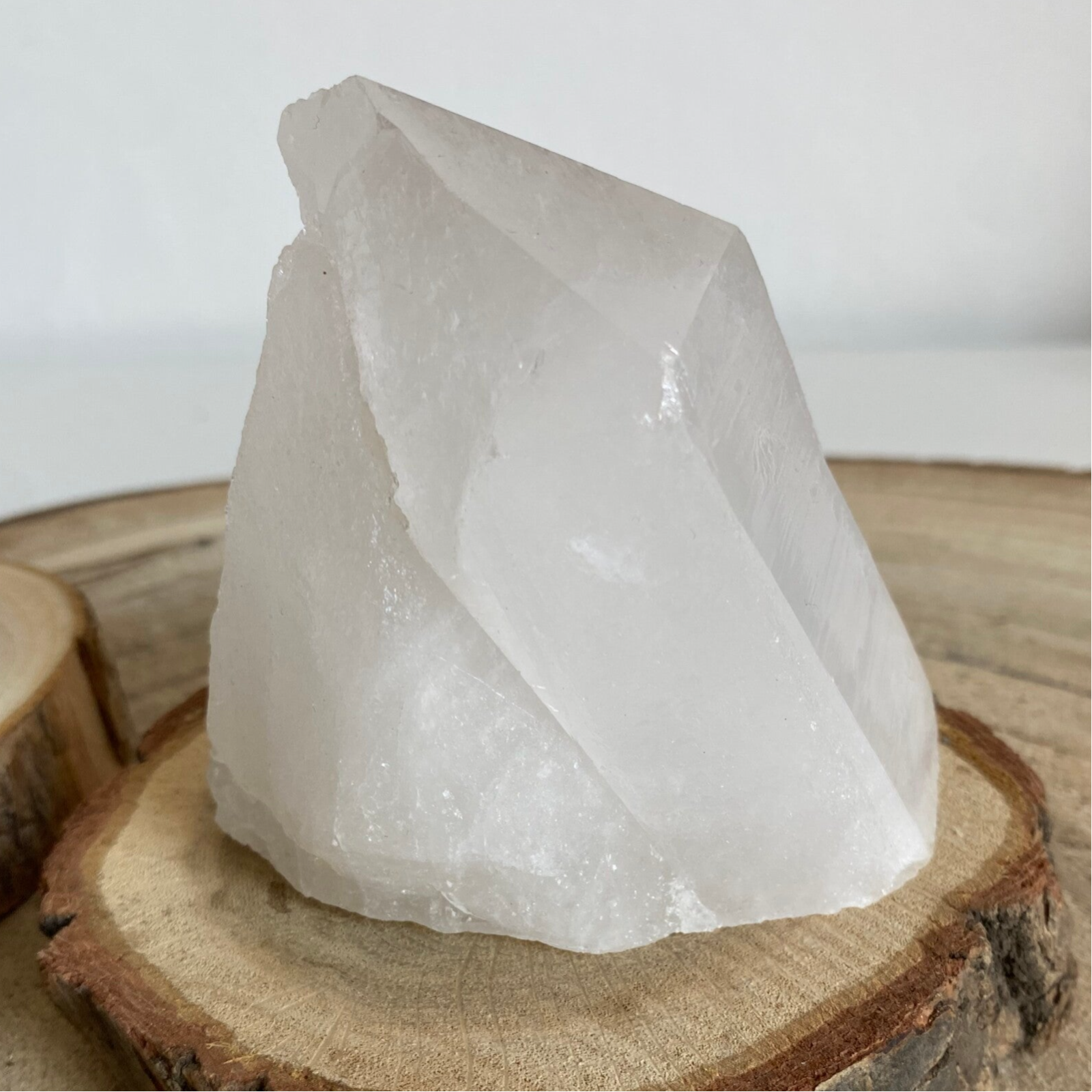 Druse de Cristal de Roche pointe