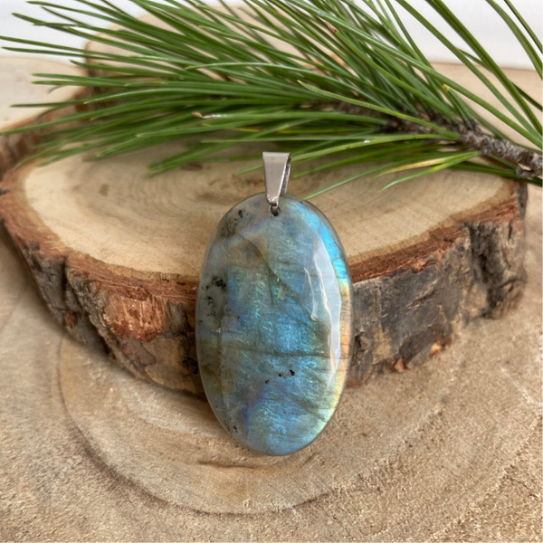 Pendentif en Labradorite