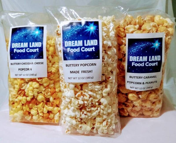 GOURMET POPCORN VARIETY FLAVOR BAGS  ONLY  $6.00  Each!