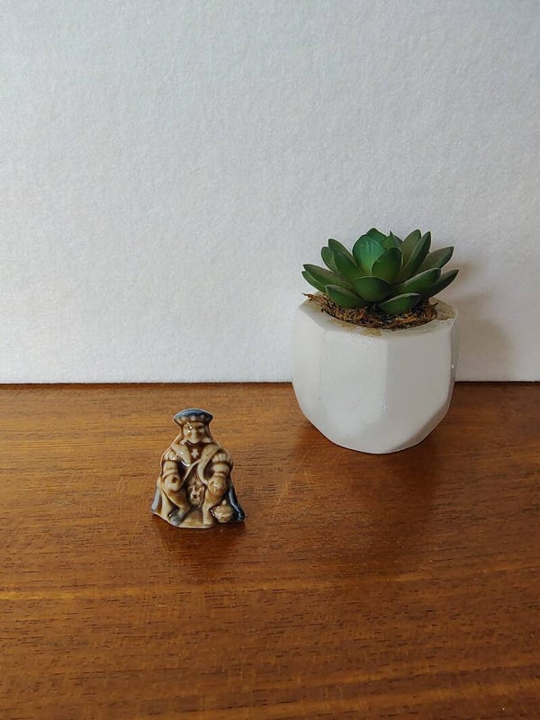Vintage Wade Whimsie England – miniatuur manfiguur