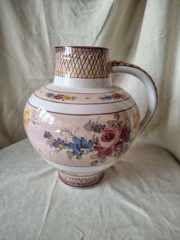 VINTAGE ULMER KERAMIK KAN/VAAS 213/4 – WEST GERMANY