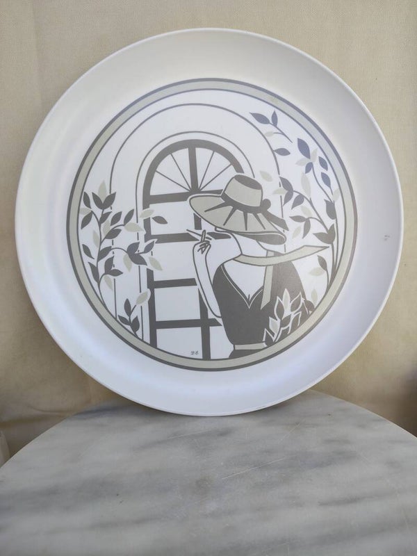 Vintage Mebel Italy serveerschaal / dienblad – Italiaanse design schaal