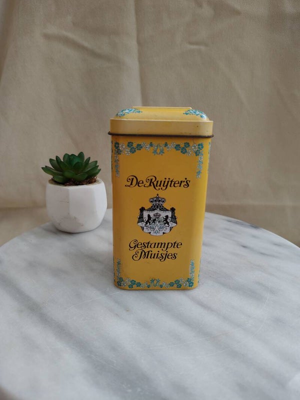 Vintage De Ruijter Blik – Gestampte Muisjes