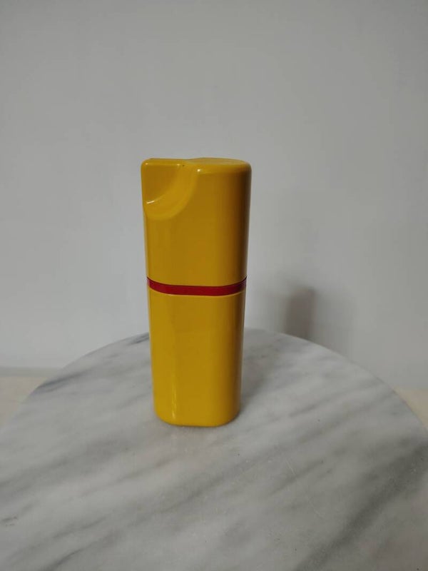 Italiaanse retro reisbestekset Ebert by Pino Spagnolo – geel rood
