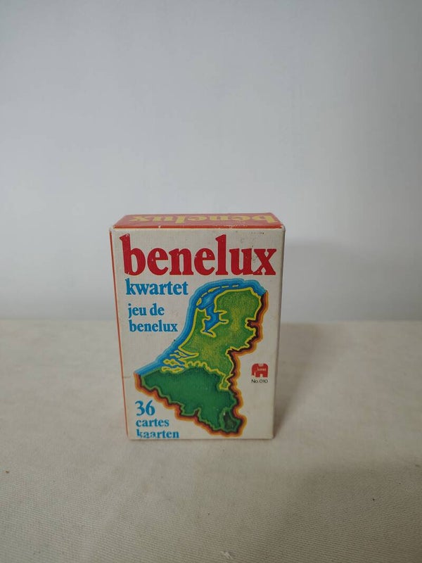 Vintage Jumbo Benelux kwartet nr. 010 uit 1976 – compleet met 36 kaarten