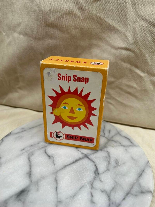 ☀️ Vintage Snip-Snap kaartspel – Jaren ’70