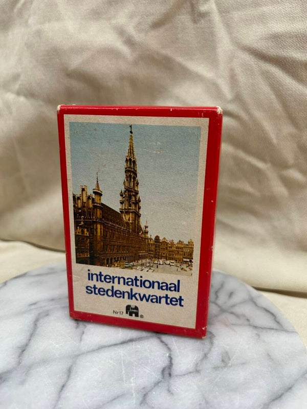 🌍 Vintage Jumbo Internationaal Stedenkwartet – Jaren ’70