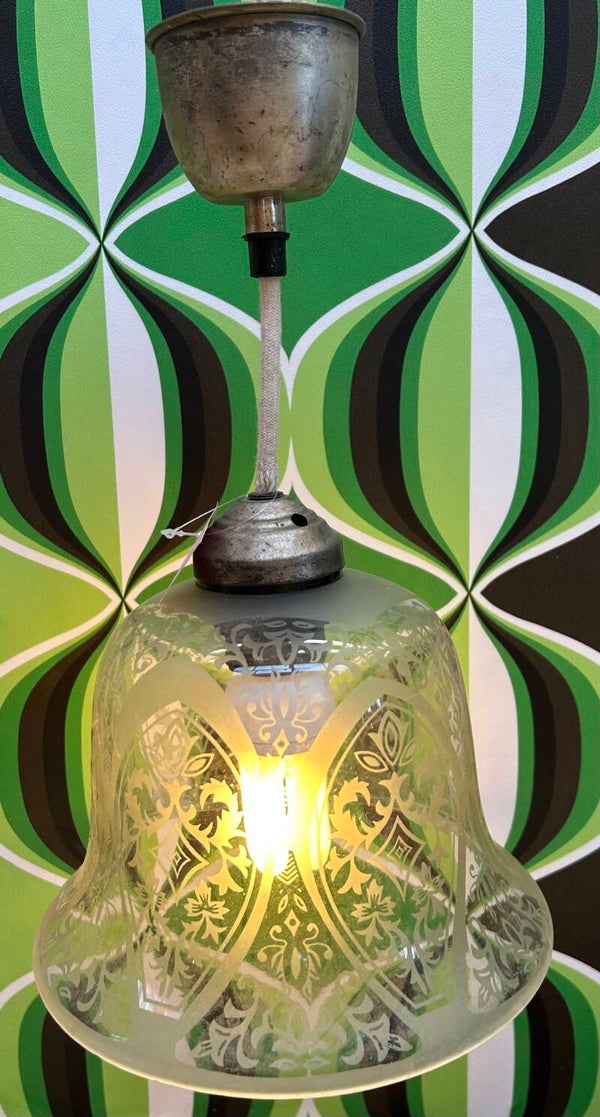 Transparante bel plafondlamp