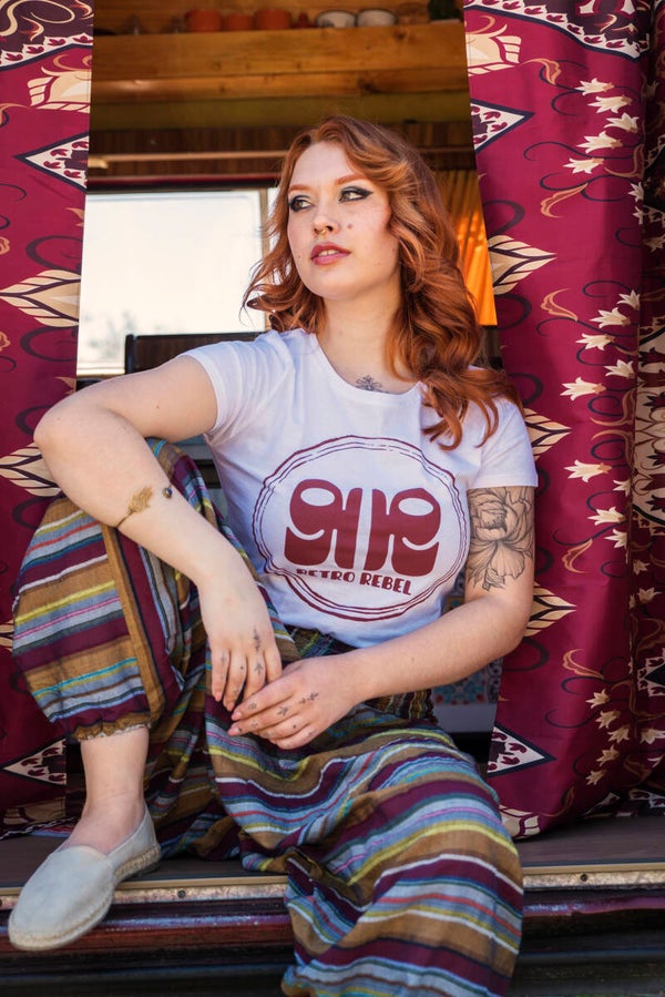 Retro Rebel Top of T-shirt