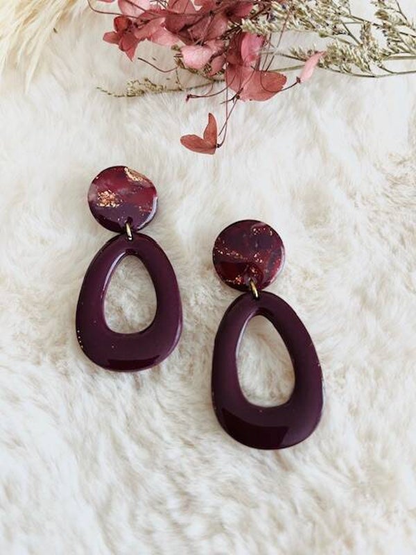 Uma bordeaux/marmer