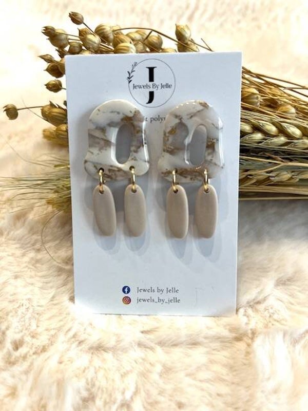 Eva beige marmer