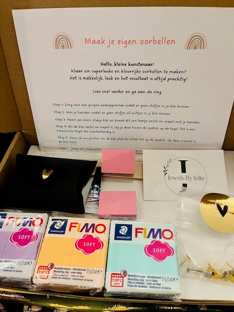 DIY kinderpakketje oorbellen