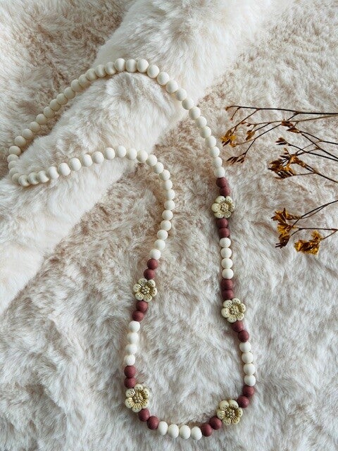 Kinderketting roos bloem