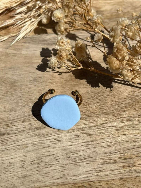 Ring lichtblauw
