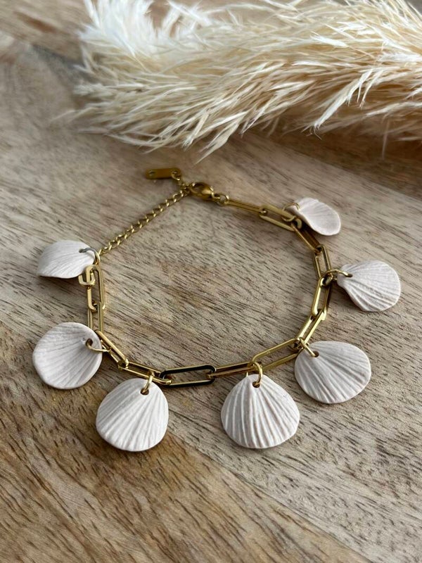 Armband beige