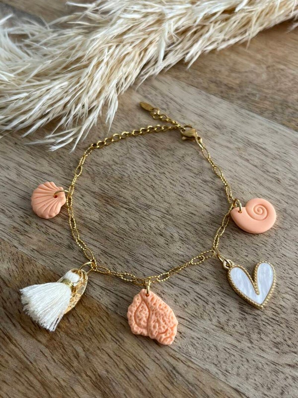 Armband sea peach