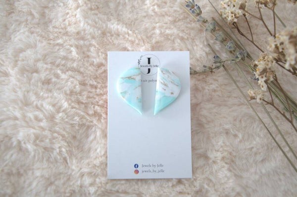 Manon marmer mint groen