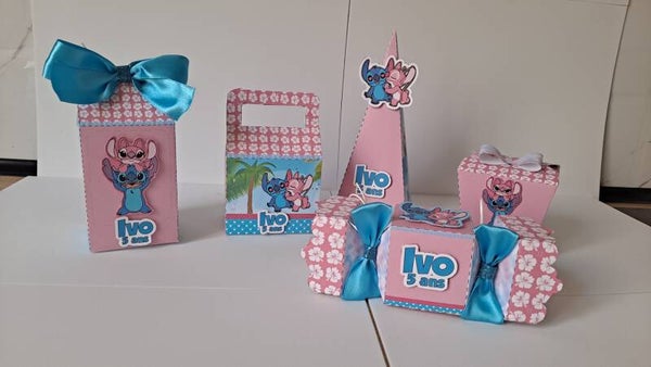 Kit 10/30/50 de souvenirs - Boîte de Milk, Pyramide, Bonbons, Sac et Sushi -Monté le  vous-même