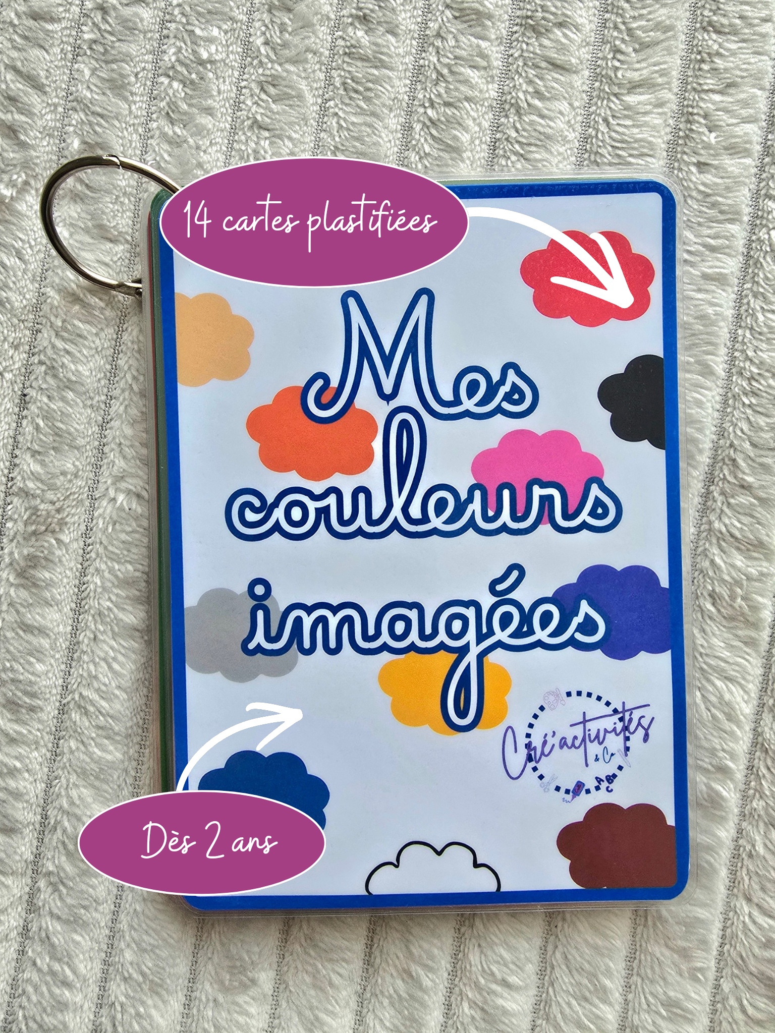 Mes couleurs imagées - imagier