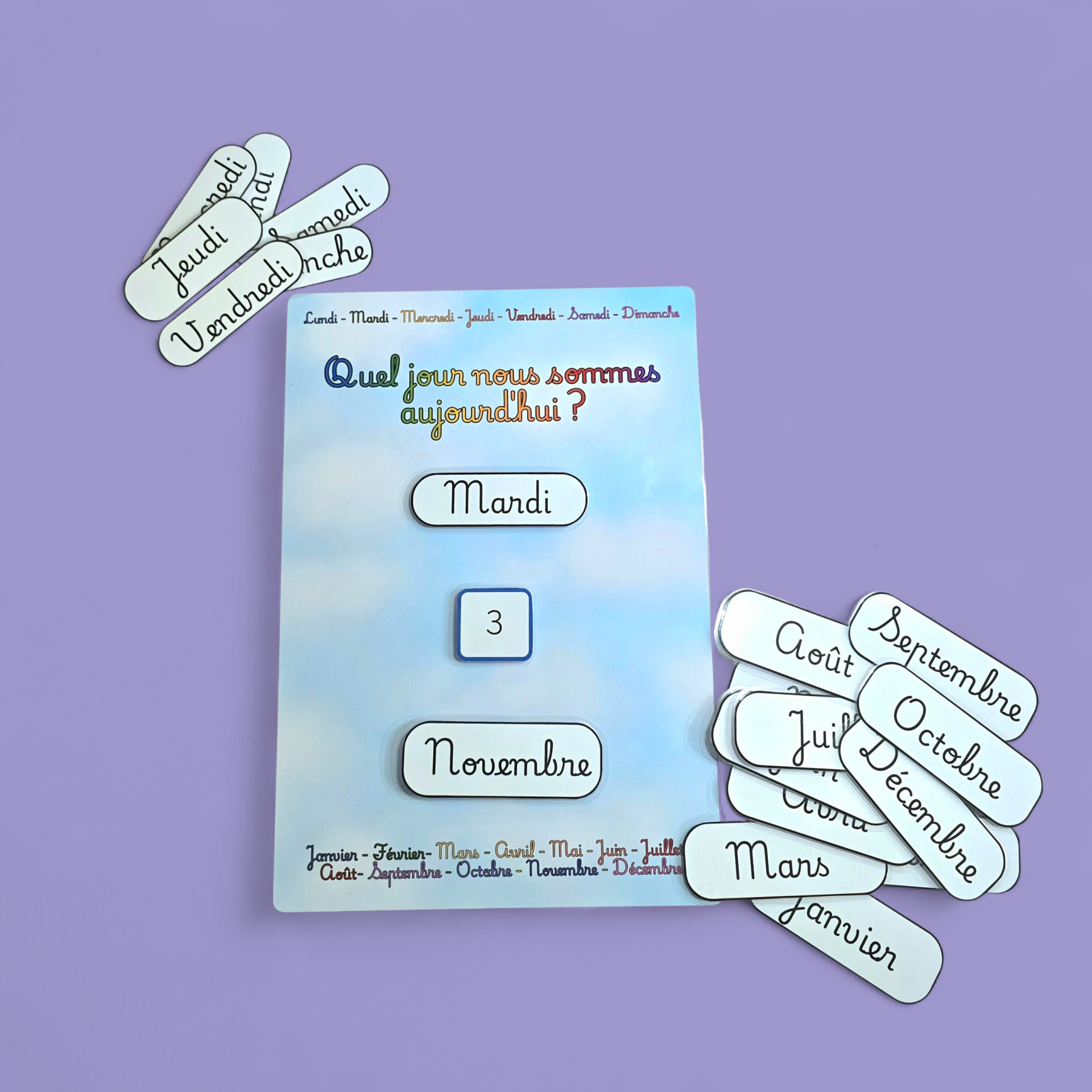 PACK : JE DÉCOUVRE LE TEMPS QUI PASSE