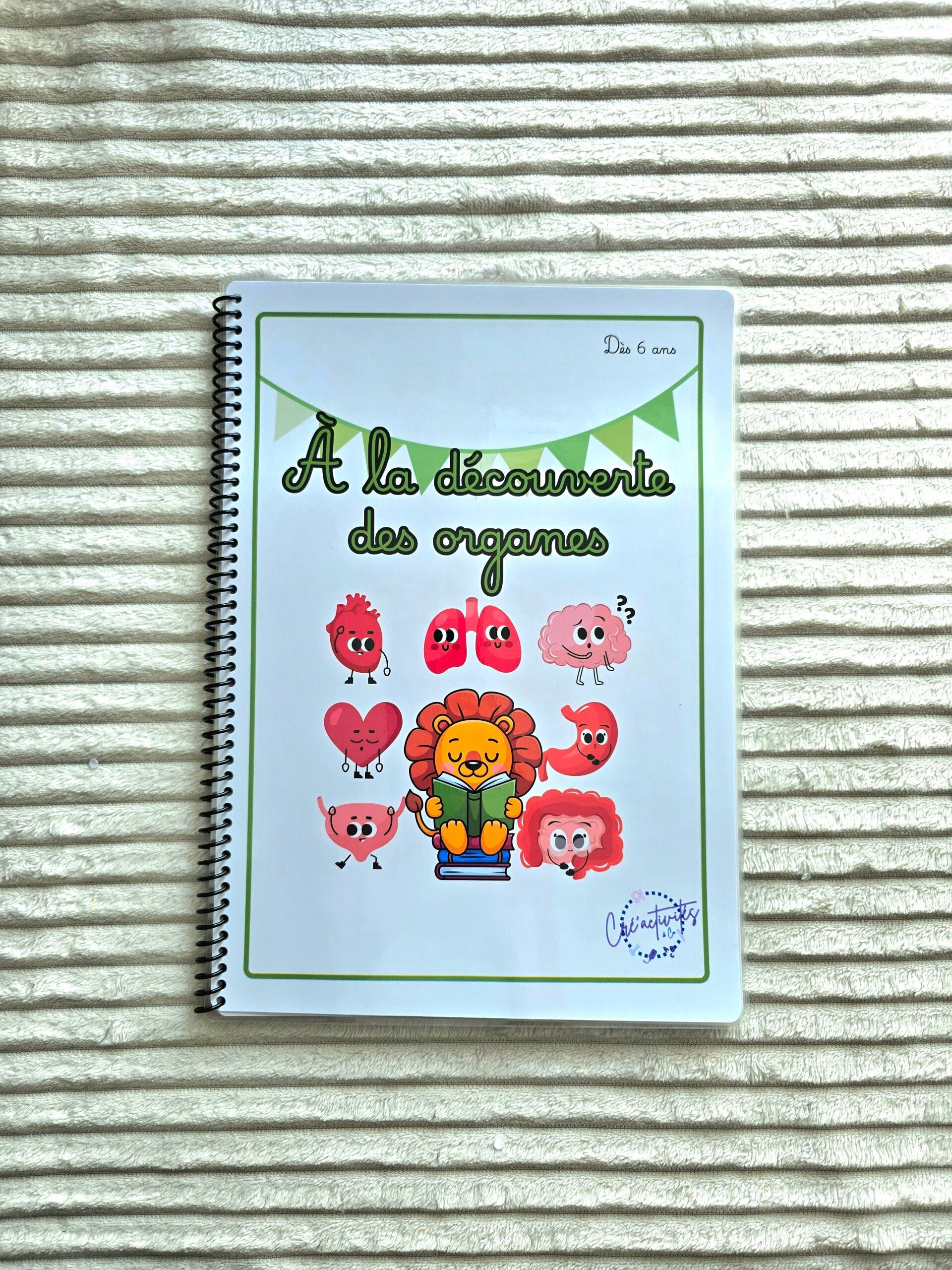 Livret : Je découvre les organes