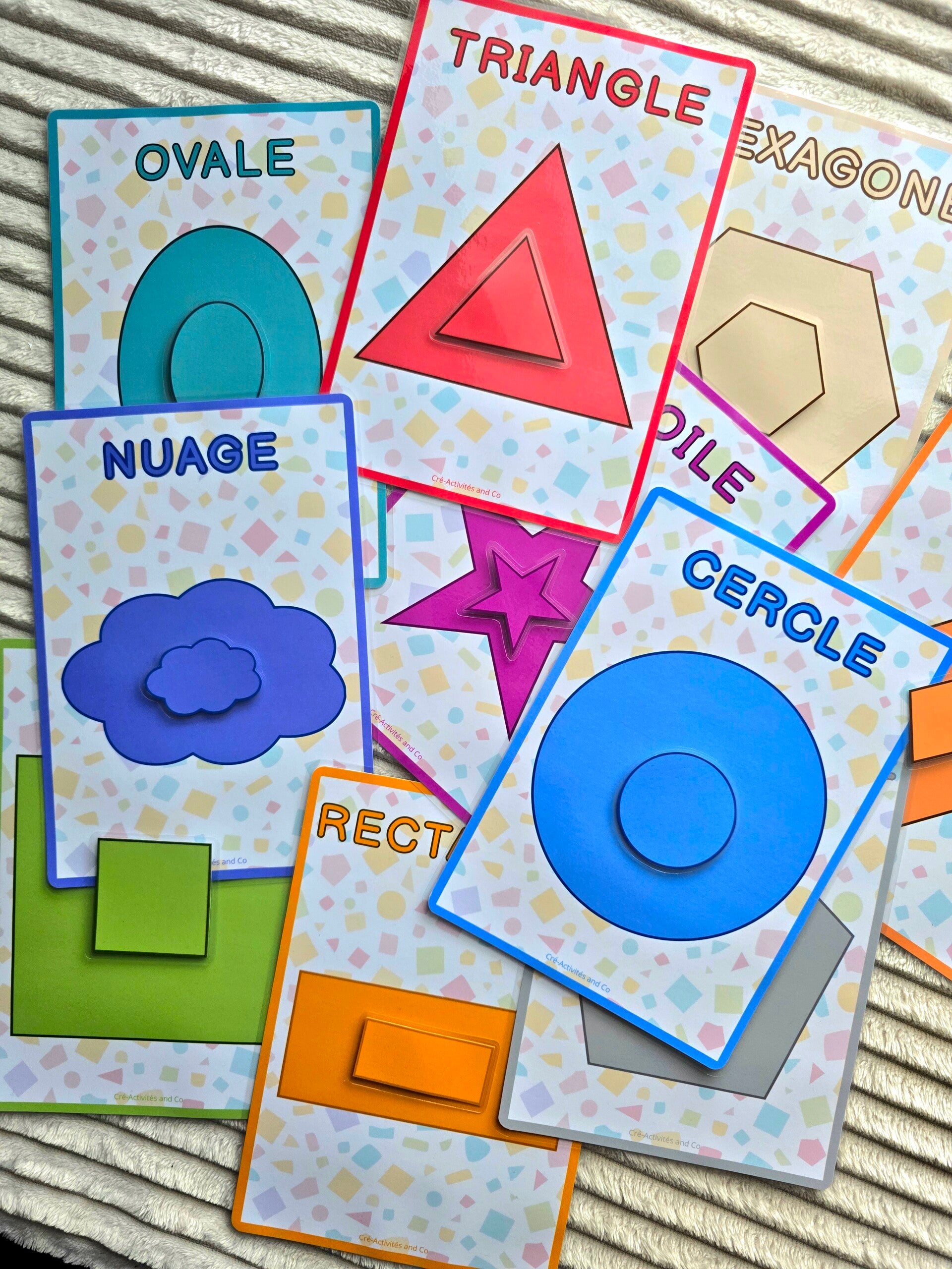 Pack - affiches formes interactives