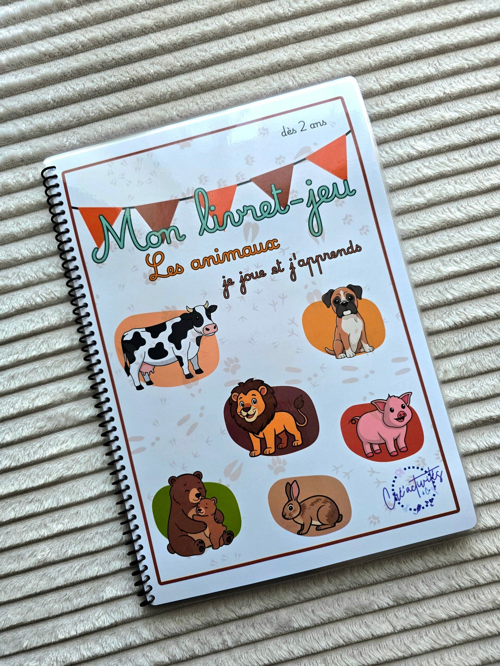 Livret-jeu : les animaux - je joue et j'apprends