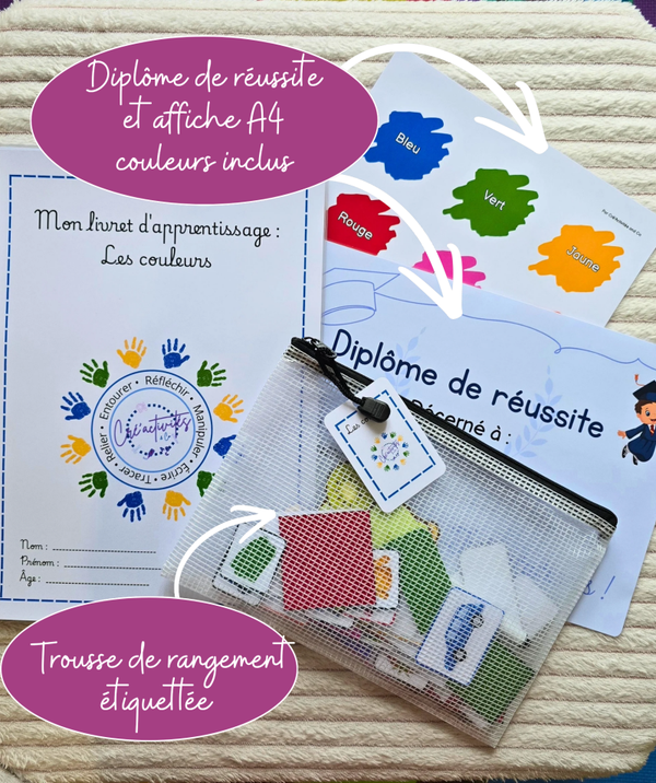 Livret : Les couleurs