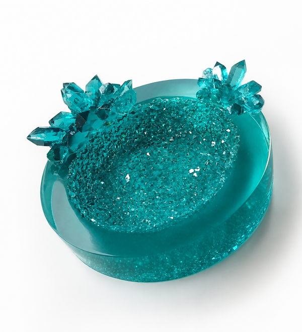 Vide poche cristal 💎 turquoise