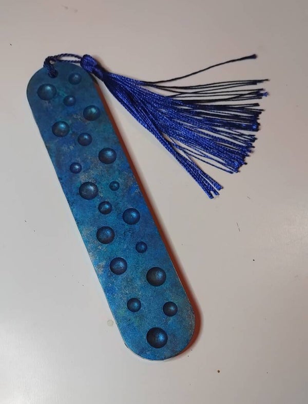 Marque-page gouttes d'eau