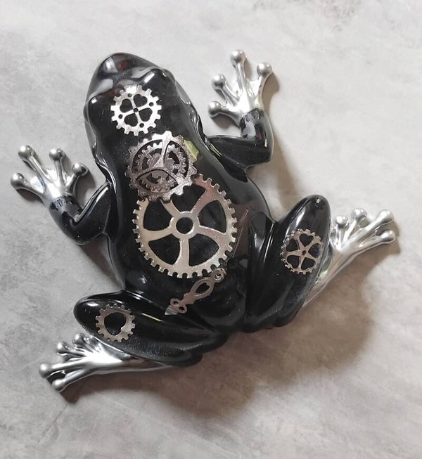 Grenouille Engrenage argent