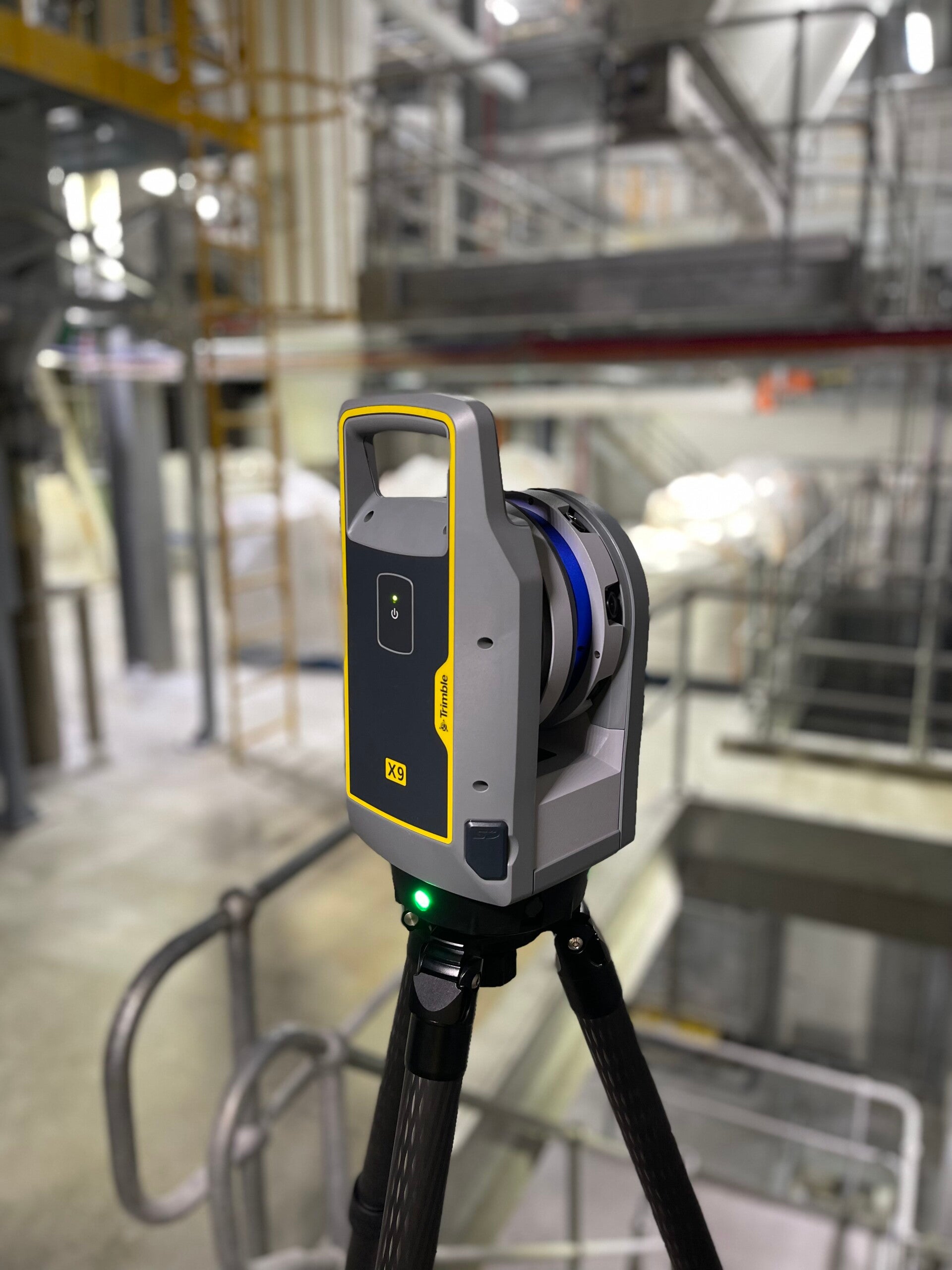 Point cloud laser scanning of an industrial site converted into an accurate 3D model for retrofit and design coordination.
